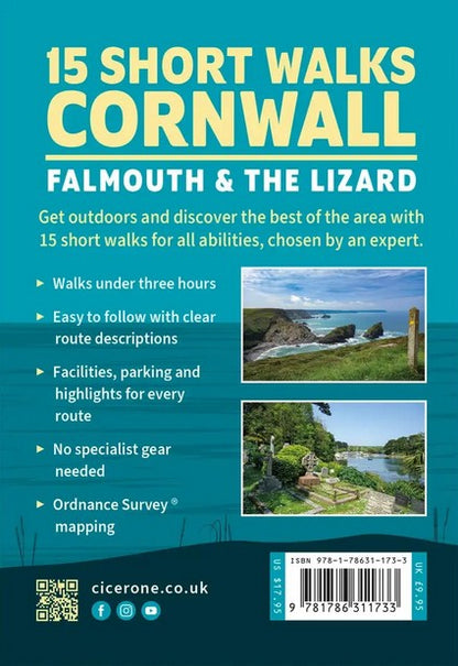 15 Short Walks in Cornwall: Falmouth and the Lizard