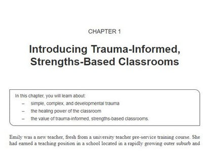 Creating Trauma-Informed, Strengths-Based Classrooms