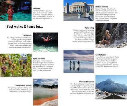 Rough Guides Walks and Tours New Zealand: Top 18 Itineraries for Your Trip: Travel Guide with eBook
