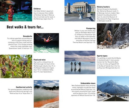 Rough Guides Walks and Tours New Zealand: Top 18 Itineraries for Your Trip: Travel Guide with eBook