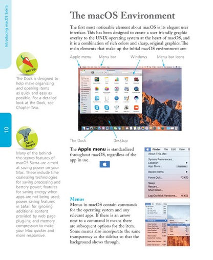 macOS Sierra in easy steps
