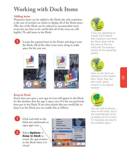 macOS Sierra in easy steps