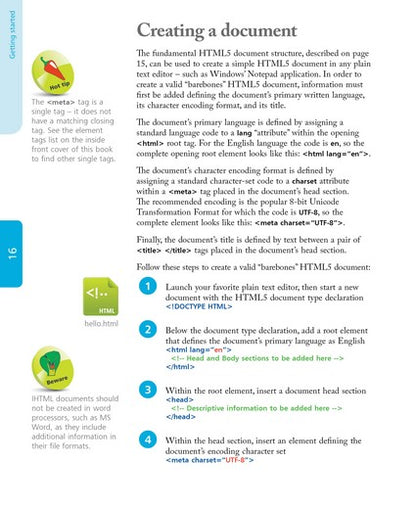 HTML5 in easy steps 2/e
