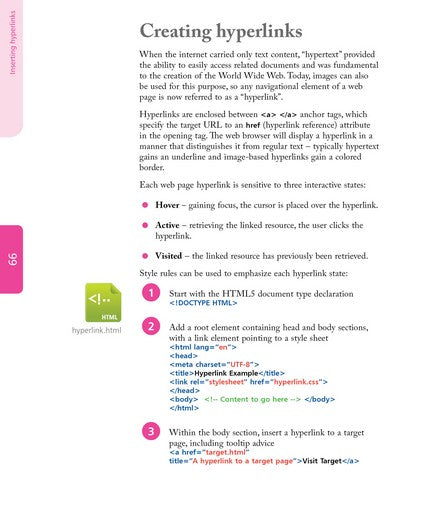HTML5 in easy steps 2/e