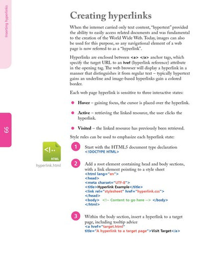 HTML5 in easy steps 2/e