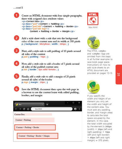 CSS in easy steps 4/e