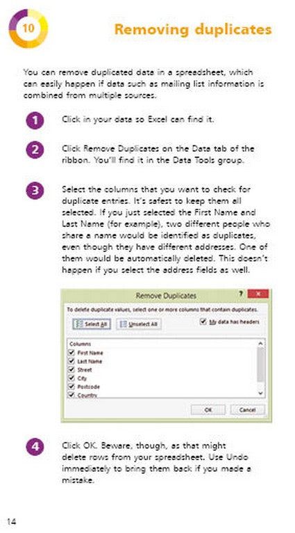 100 Top Tips - Microsoft Excel