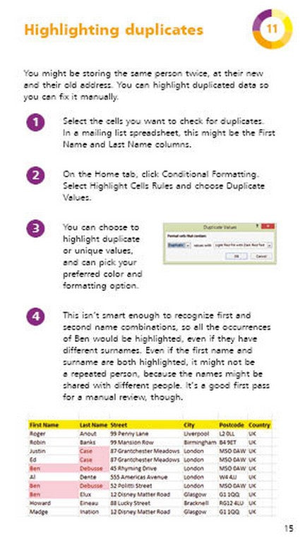 100 Top Tips - Microsoft Excel