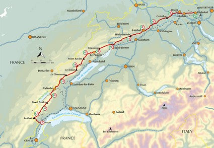 Switzerland's Jura Crest Trail