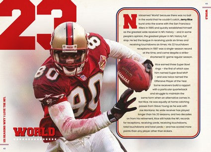 101 Reasons Why I Love the NFL