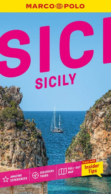 Sicily Marco Polo Pocket Travel Guide - with pull out map