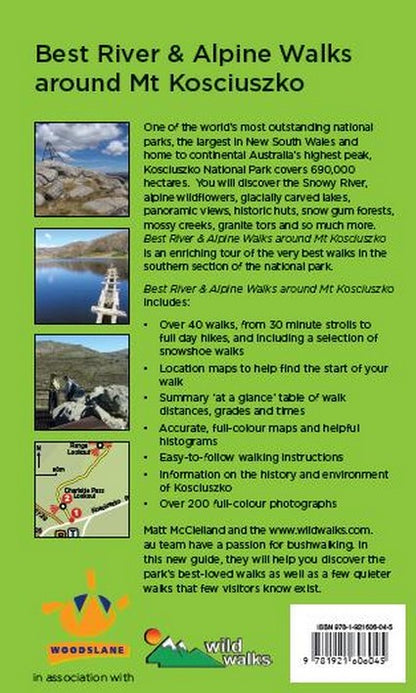 Best River & Alpine Walks around Mt Kosciuszko 2/e
