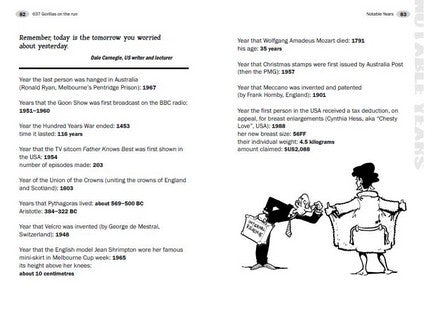 637 Gorillas on the Run and other Feats, Facts and Astonishing Stats