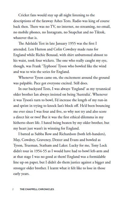 The Chappell Chronicles