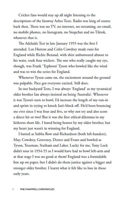 The Chappell Chronicles