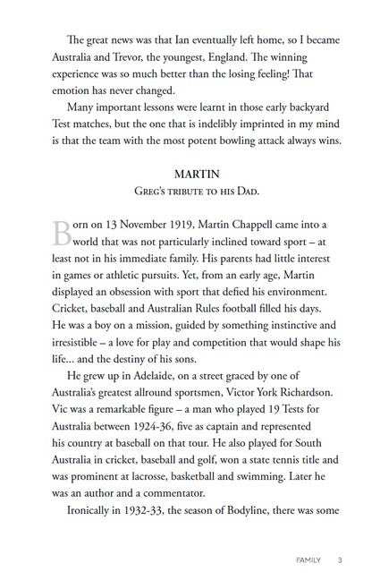 The Chappell Chronicles