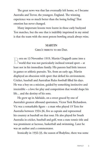 The Chappell Chronicles