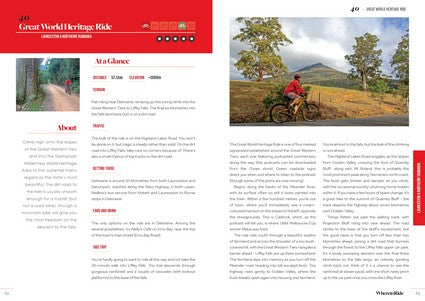 Where to Ride: Tasmania 2/e