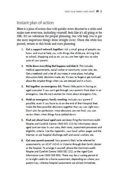 Managing Your Ageing Parent's Care revised edition 2/e