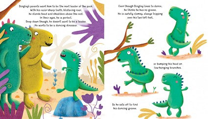 Dingley the Dancing Dinosaur (HB)