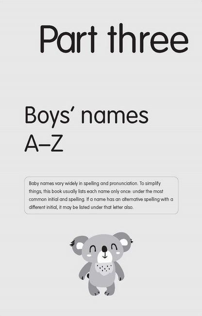 Baby Names Australia 2025 13/e
