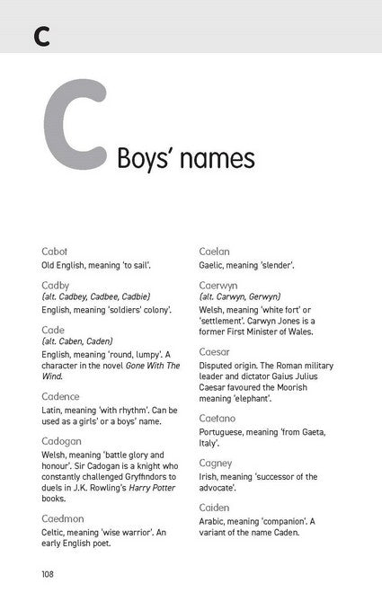 Baby Names Australia 2025 13/e