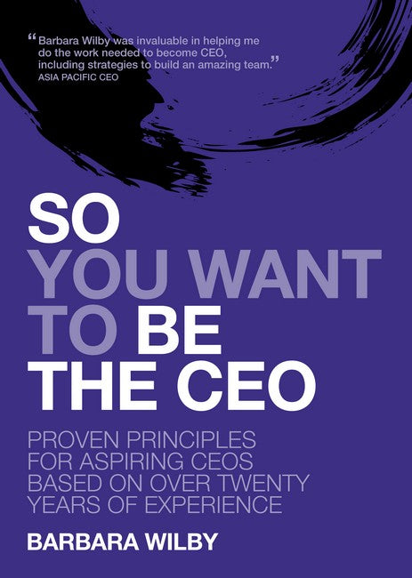 So You Want to Be the CEO