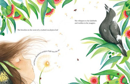 The Girl with a Feather in Her Hair