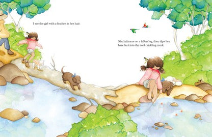 The Girl with a Feather in Her Hair