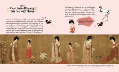 Court Ladies Adorning their Hair with Flowers