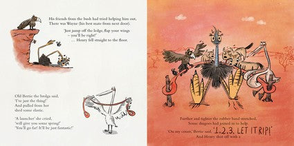 Henry the Flying Emu