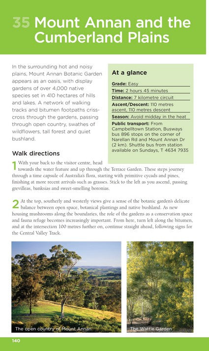 Sydney's Best Bush, Park & City Walks 3/e