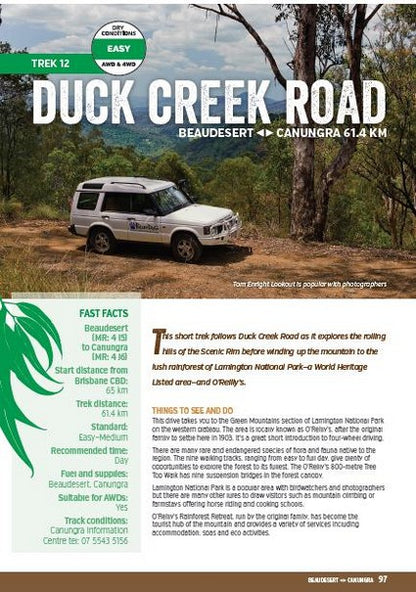 4WD Treks Close to Brisbane 2/e Spiral Edition