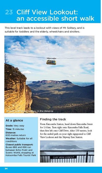 Blue Mountains Best Bushwalks 4/e