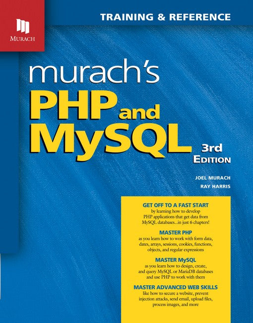 Murach's PHP and MySQL (3rd Edition) 3/e