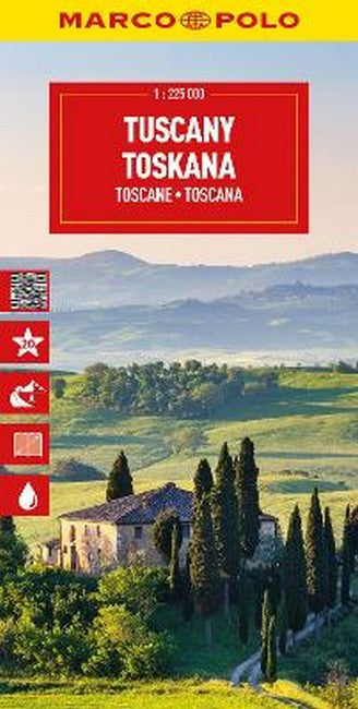 Tuscany Marco Polo Map