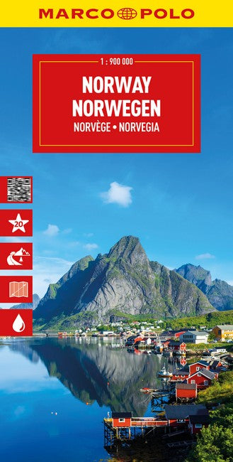 Norway Marco Polo Map