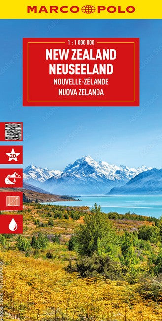 New Zealand Marco Polo Map