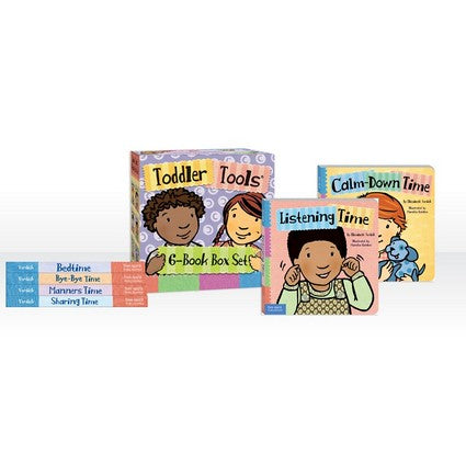 Toddler Tools (R) 6-Book Box Set (Calm-Down Time, Bye-Bye Time, SharingTime, Listening Time, Manners Time, Bedtime)