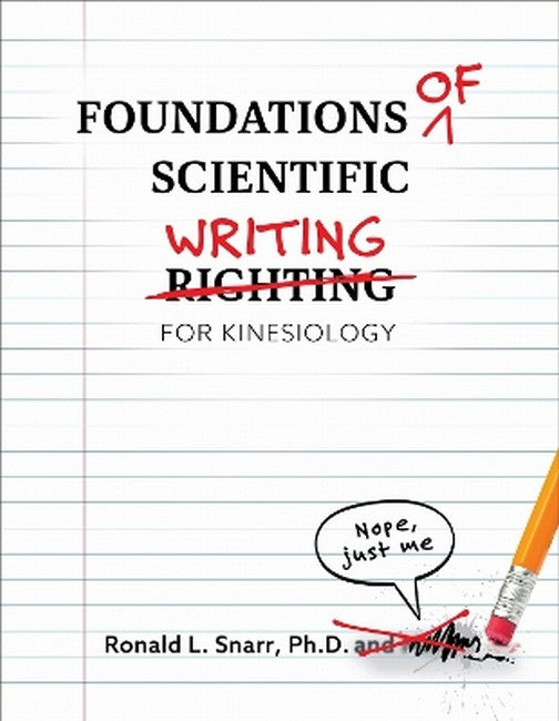 Foundations of Scientific Writing for Kinesiology