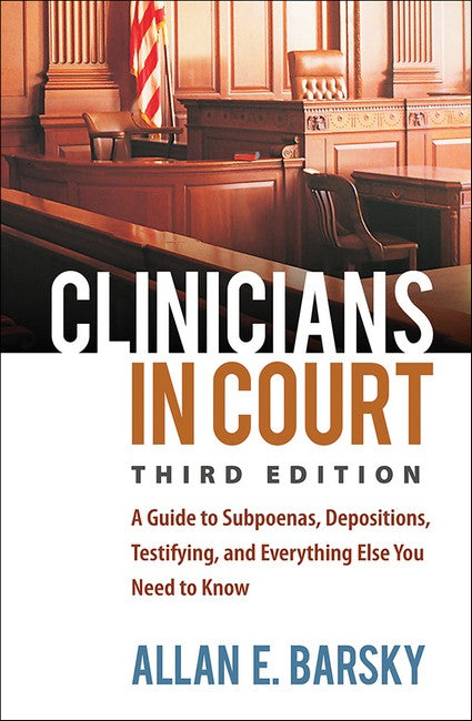 Clinicians in Court 3/e (PB)
