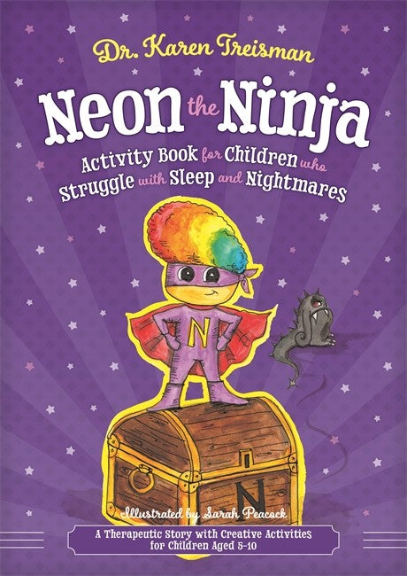 Neon the Ninja Activity Book for Children Who Struggle With Sleep and Ni