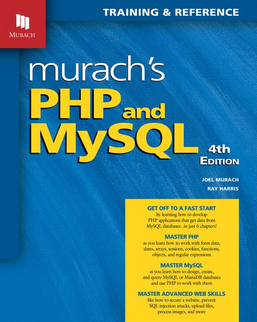 Murach's PHP and MySQL 4/e